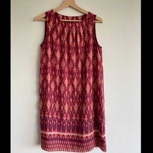 Fossil patterned dress